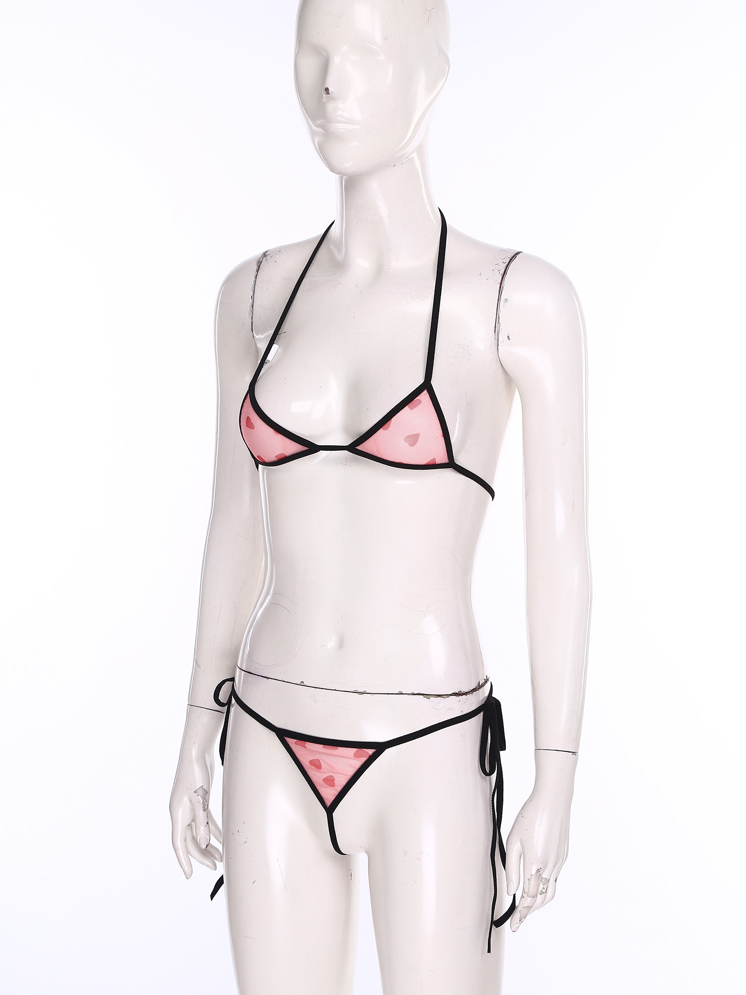 Womens Micro Mini Bikini Linge - Sheer Mesh Bra review and price