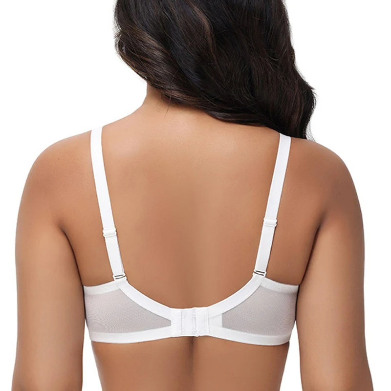 Plus Size Women's Mesh Support - Underwire Bra Padded review and price