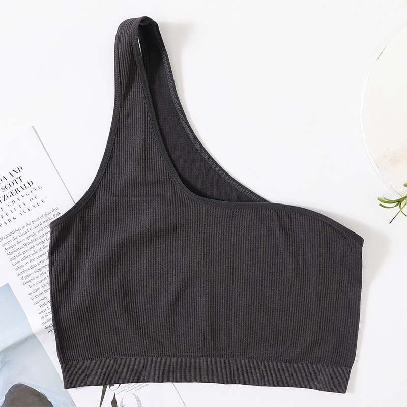 One Shoulder Tank Tops Women S - T Shirt Bra Seamless review and price