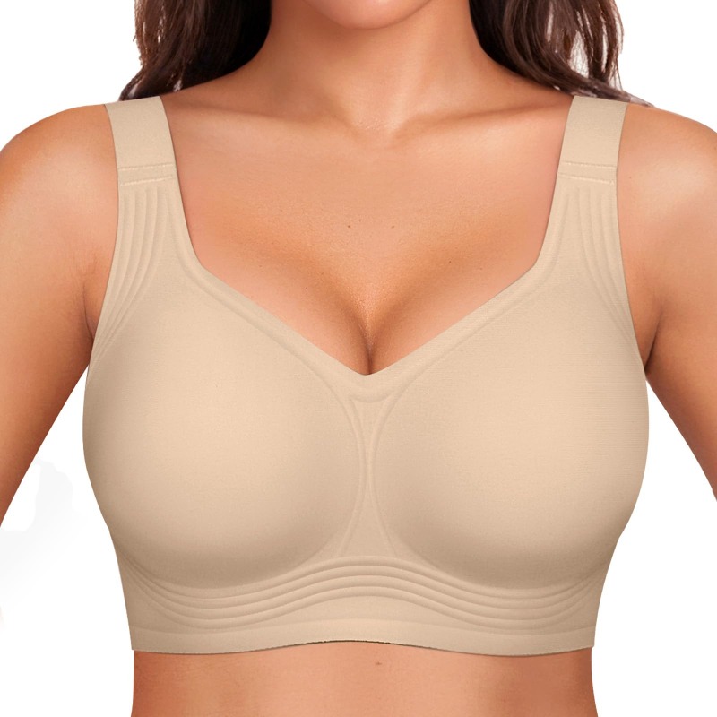 Plus Size Wireless Jelly Bra W - T Shirt Bra Seamless review and price